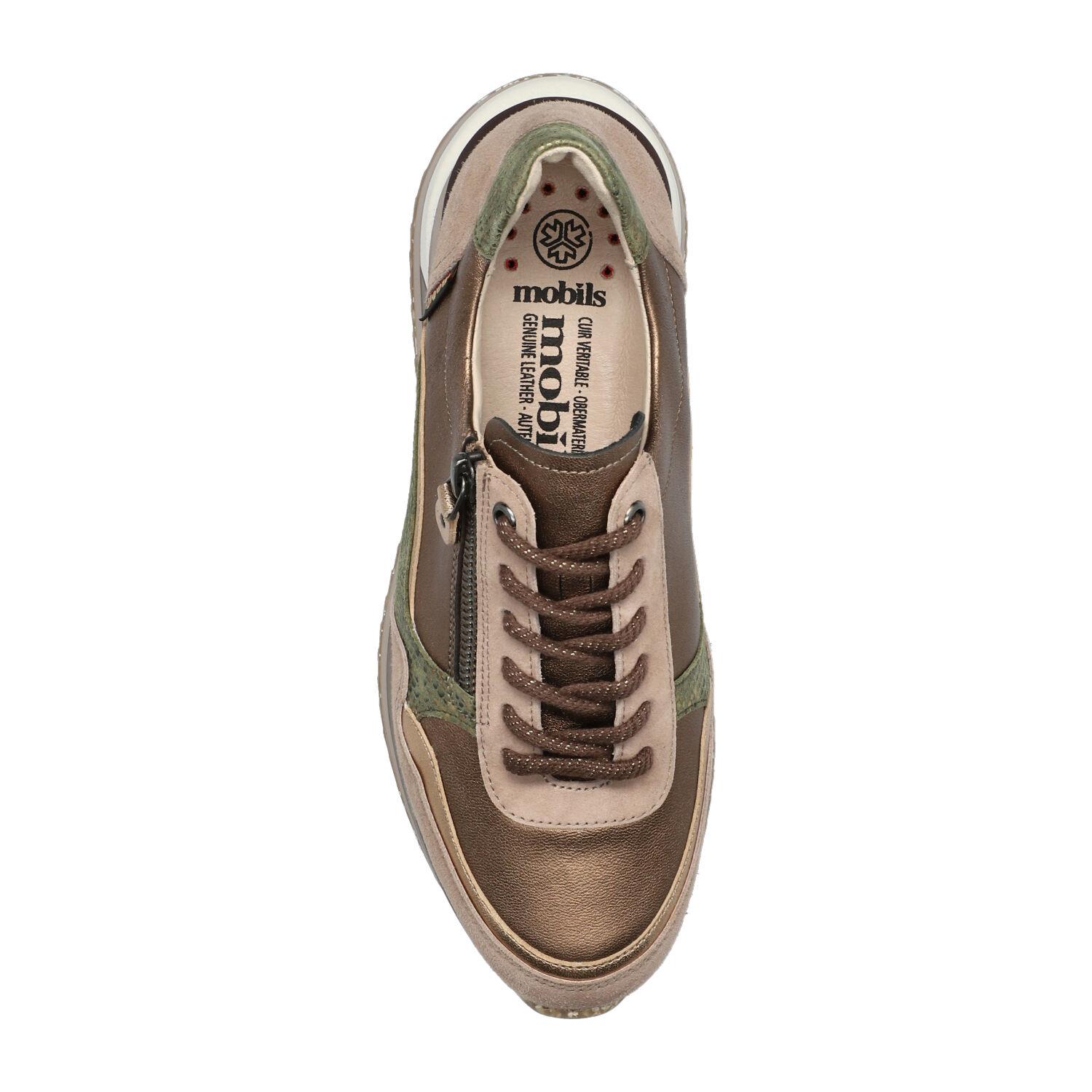 lacets femme modèle Jolyne taupe clair - Mephisto